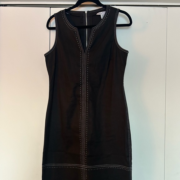 Tommy Bahama Palm-A-Dora Split Neck Sheath Dress - Picture 3 of 10